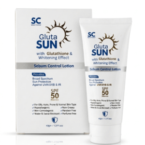 GlutaSun SPF 50 Sunblock – Glutathione Sunscreen for Oily Skin